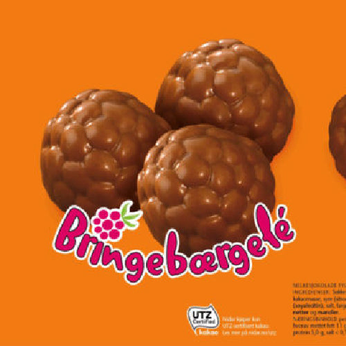 Bringebærgéle Smågodt 2kg